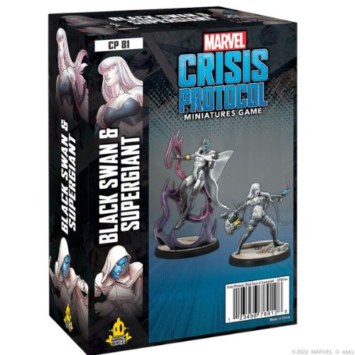 Marvel Crisis Protocol Black Swan and Supergiant